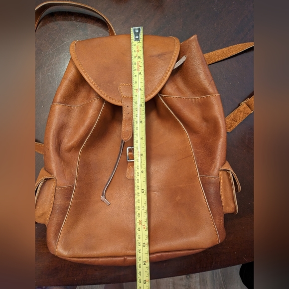 Leather Backpack - Picture 8 of 9